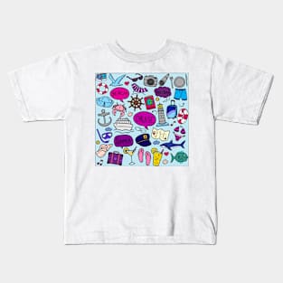 Patterns 350 (Style:2) Kids T-Shirt